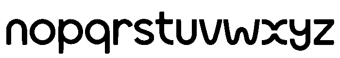 Orbitra Font LOWERCASE