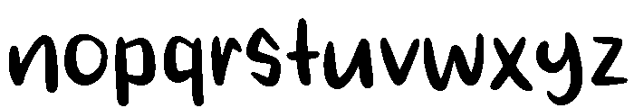 Orbitraxy Regular Font LOWERCASE