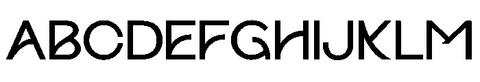 Orbix Regular Font UPPERCASE