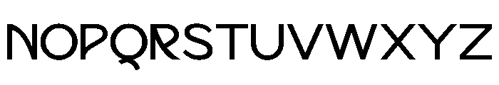 Orbix Regular Font UPPERCASE