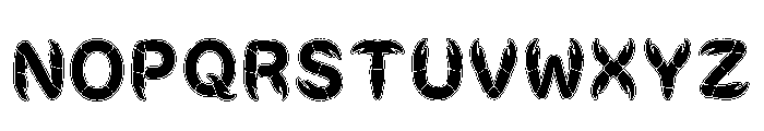 Orchid_petaled Regular Font UPPERCASE