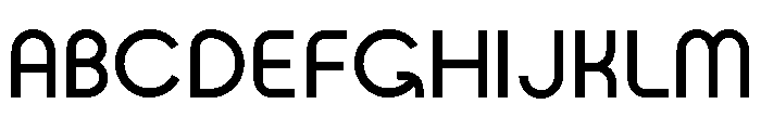 Ordenado Regular Font UPPERCASE