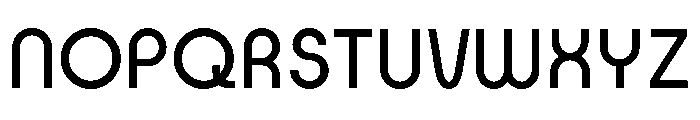 Ordenado Regular Font UPPERCASE