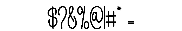 Ordinary People Font OTHER CHARS