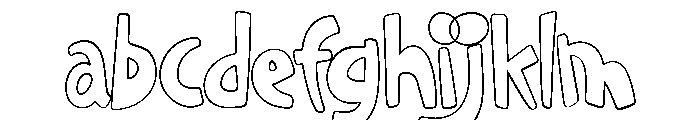 Ordinary Summer Outline Regular FONT