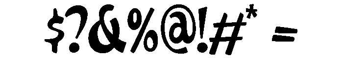 Ordinary Summer Regular Font OTHER CHARS