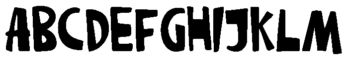 Ordinary Summer Regular Font UPPERCASE