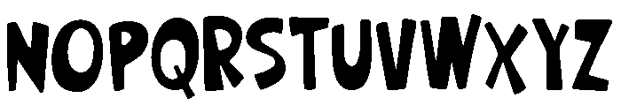 OrdinarySummer-Regular Font UPPERCASE
