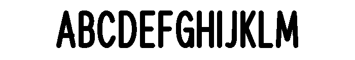 Orenthya Font UPPERCASE
