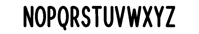 Orenthya Font LOWERCASE