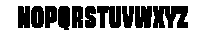 Orezon Font UPPERCASE