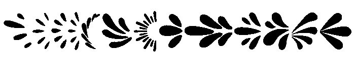 Organic Design Elements Font LOWERCASE