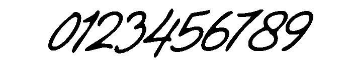 Organic Gardenia-Regular Font OTHER CHARS
