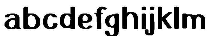 Organized FONT