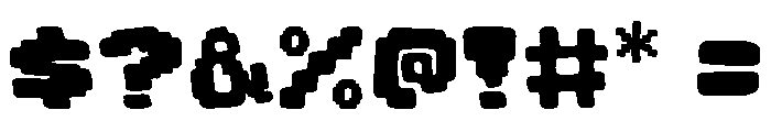 Orgapix Regular Font OTHER CHARS