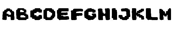 Orgapix Regular Font UPPERCASE