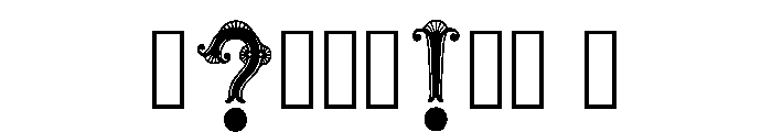 Oriel Regular Font OTHER CHARS