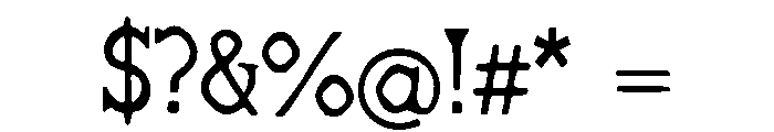 Origami_Paper Font OTHER CHARS