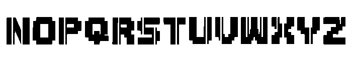 Origami Regular Font LOWERCASE