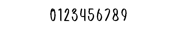 Original Bubble Font OTHER CHARS