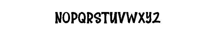Original Christmas Font UPPERCASE