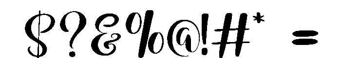 Original Moment Font OTHER CHARS