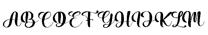 Original Moment Font UPPERCASE