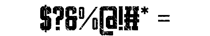 Original Vintage Regular Font OTHER CHARS