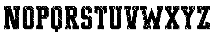 Original Vintage Regular Font UPPERCASE