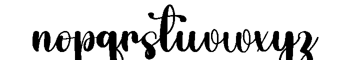 Originals Handmade Font LOWERCASE