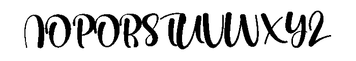 Originals Font UPPERCASE
