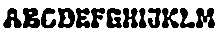 Orijoqu Regular Font UPPERCASE