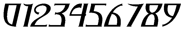 Orkaviel Italic Font OTHER CHARS