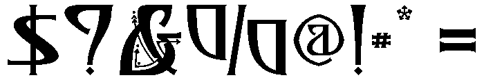 Orkaviel Font OTHER CHARS