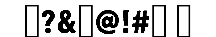 Orlac Font OTHER CHARS