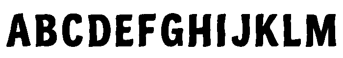 Orlac Font UPPERCASE