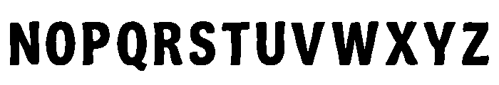 Orlac Font UPPERCASE