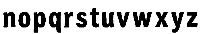 Orlac Font LOWERCASE