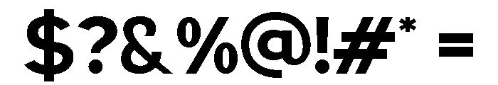 Orlan Regular Font OTHER CHARS