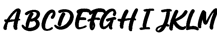 Orléane  Regular Font UPPERCASE