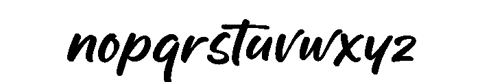 Orléane  Regular Font LOWERCASE