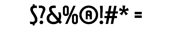Orlenco Regular Font OTHER CHARS