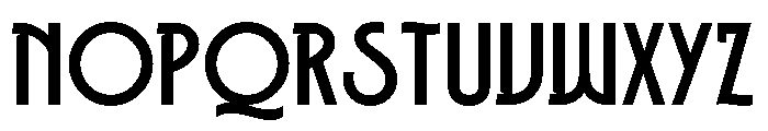 Orlenco Regular Font UPPERCASE