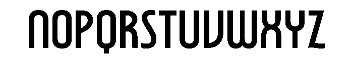 Orlenco Regular Font LOWERCASE