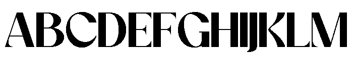 Orlithe-Regular Font UPPERCASE