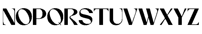 Orlithe-Regular Font UPPERCASE