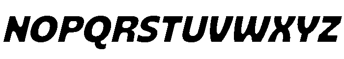 Orlive Italic Font UPPERCASE