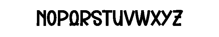 Ornament Adventure Font LOWERCASE