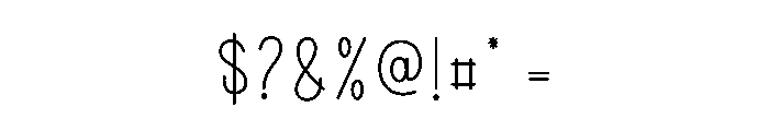 Ornament Gingerbread Font OTHER CHARS