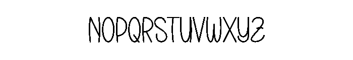 Ornament Gingerbread Font UPPERCASE